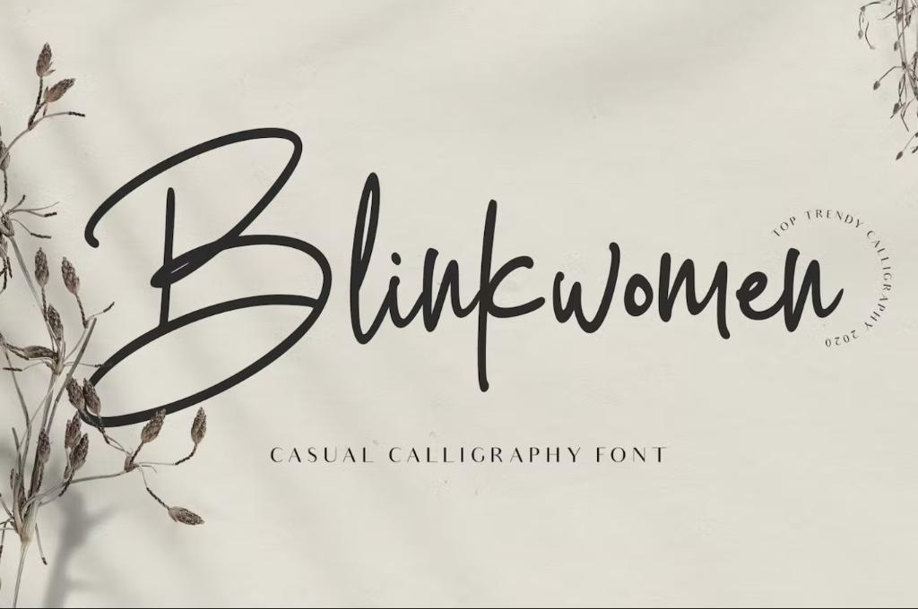 Casual Calligraphy Display Typefaces