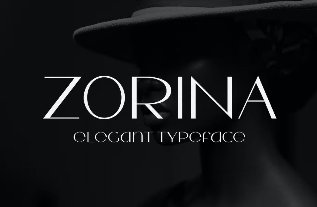 Creative Elegant Display typeface