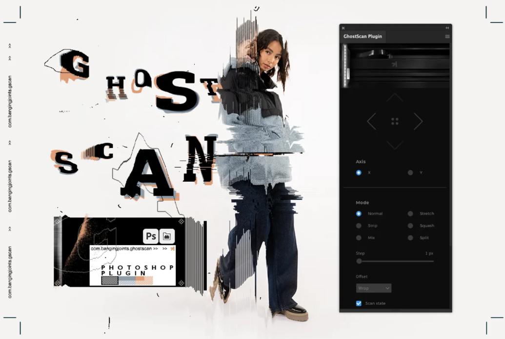 Creative Ghost scan Effect