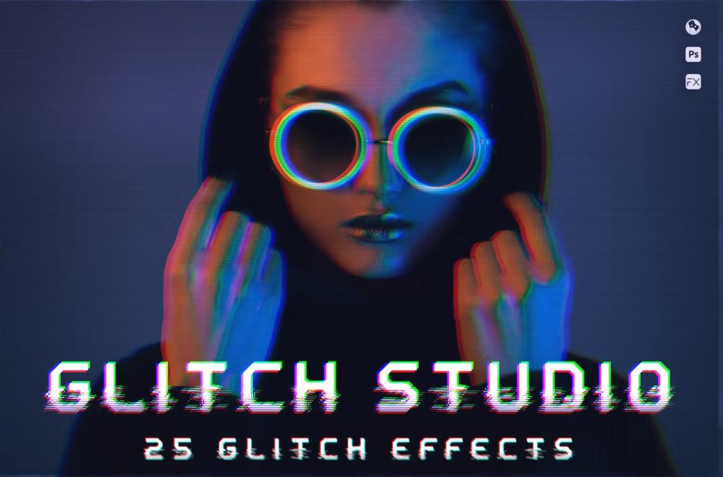 Creative Glitch Photo Studio