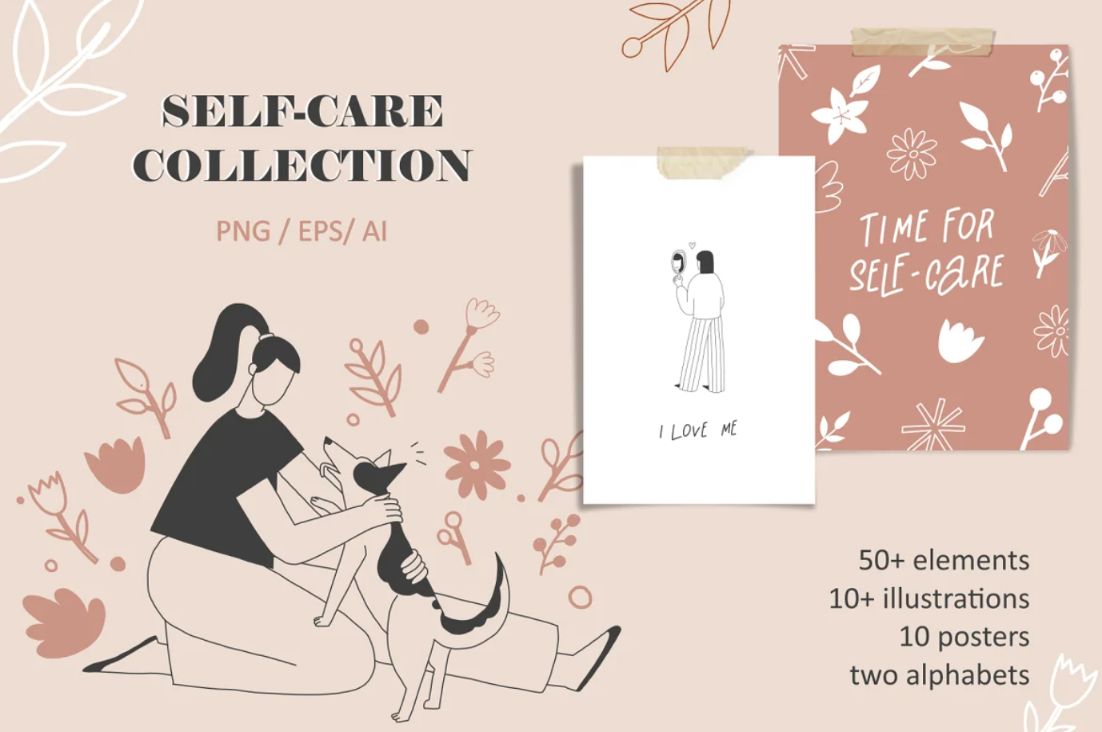 Creative Self Care Collection Set