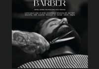 Free barbershop Flyer Template