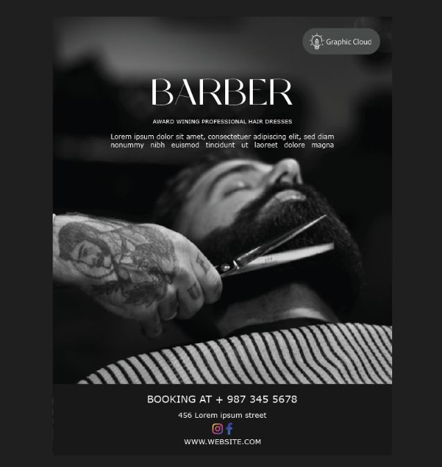Free Barbershop Flyer Template