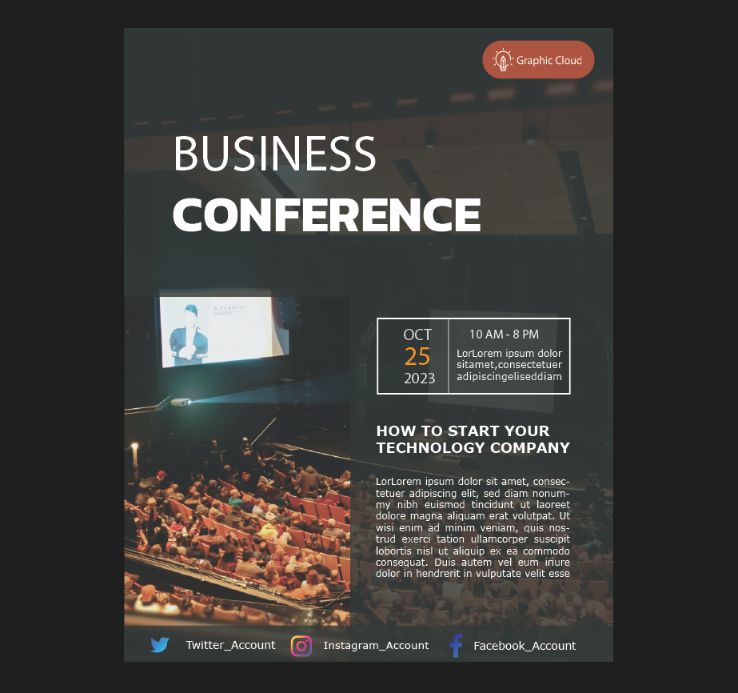 Free Business Conference Flyer