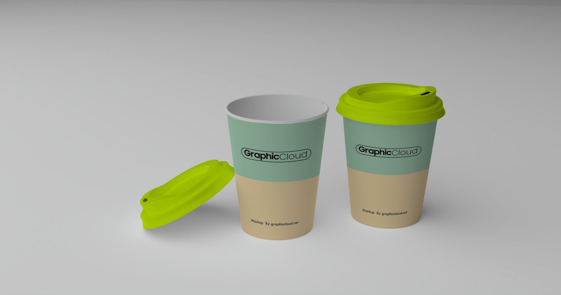 Realistic Coffee Cup Mockup PSD Download