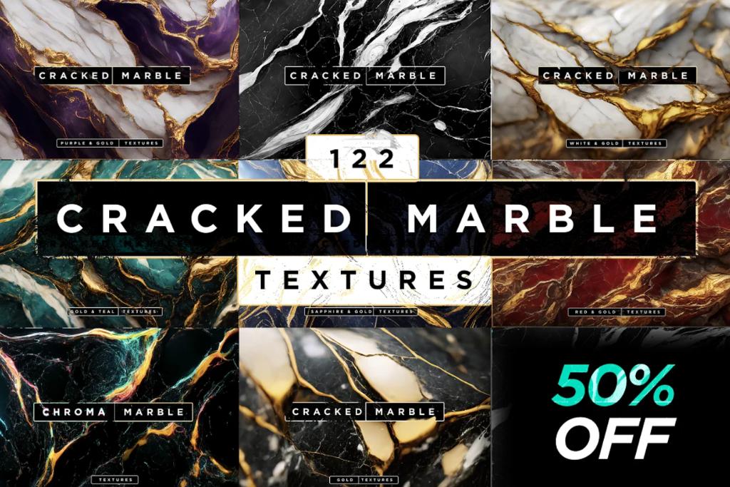 Free Cracked Style Marble Textures
