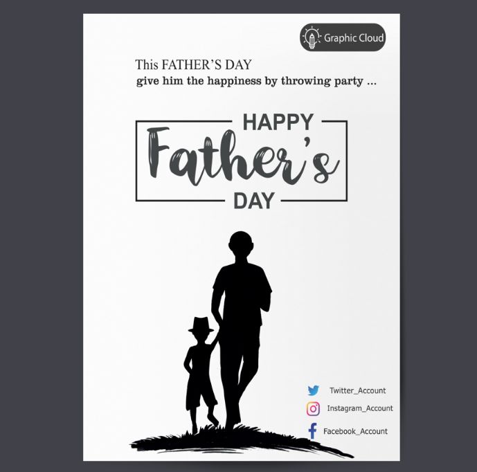 Free Fathers Day Flyer Template