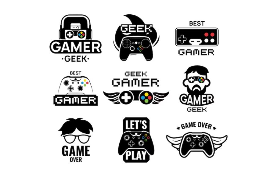Free Gaming Logo Design Set