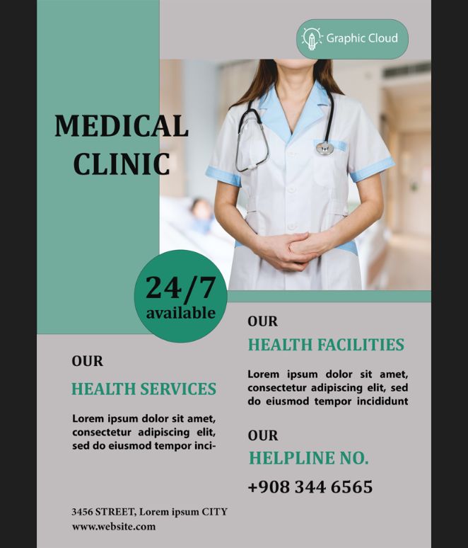 Free Hospital Flyer Template
