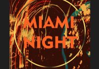 Miami Night Flyer Template
