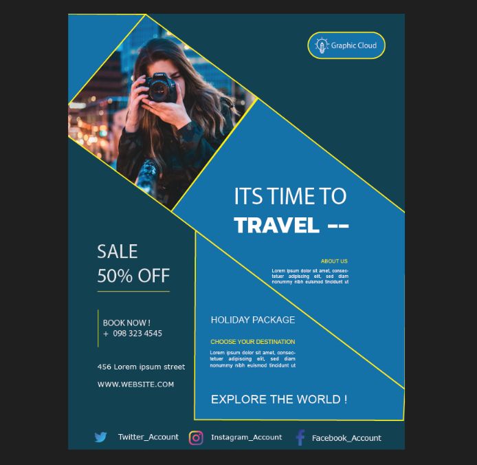 Free Photographer Flyer Template