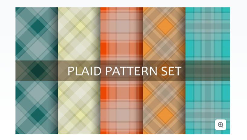 Free Plaid Patterns Set