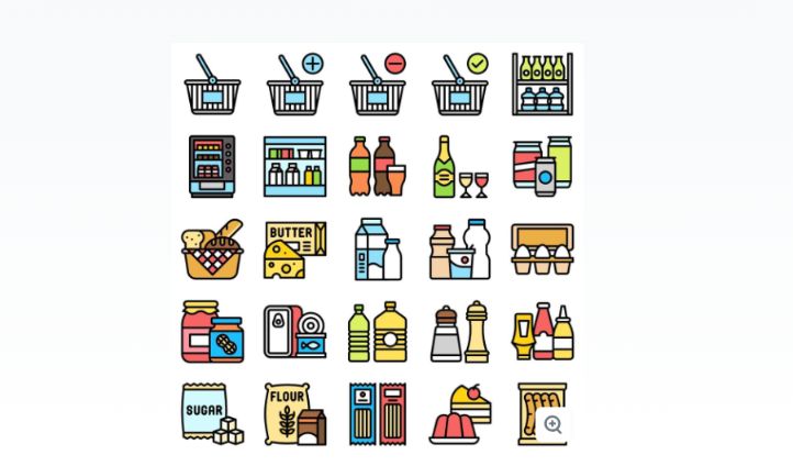 Free Shopping Mall Icons Set