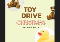 Free toy drive flyer template