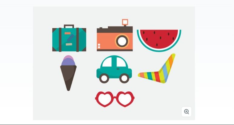 Free Vacation  Vector Icons 
