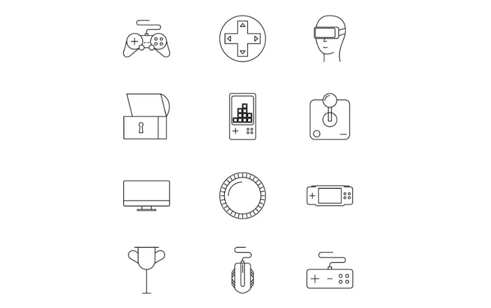 Freee Gamining Console Icons