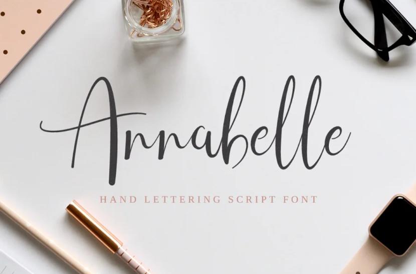 Hand Lettering Signature Typeface