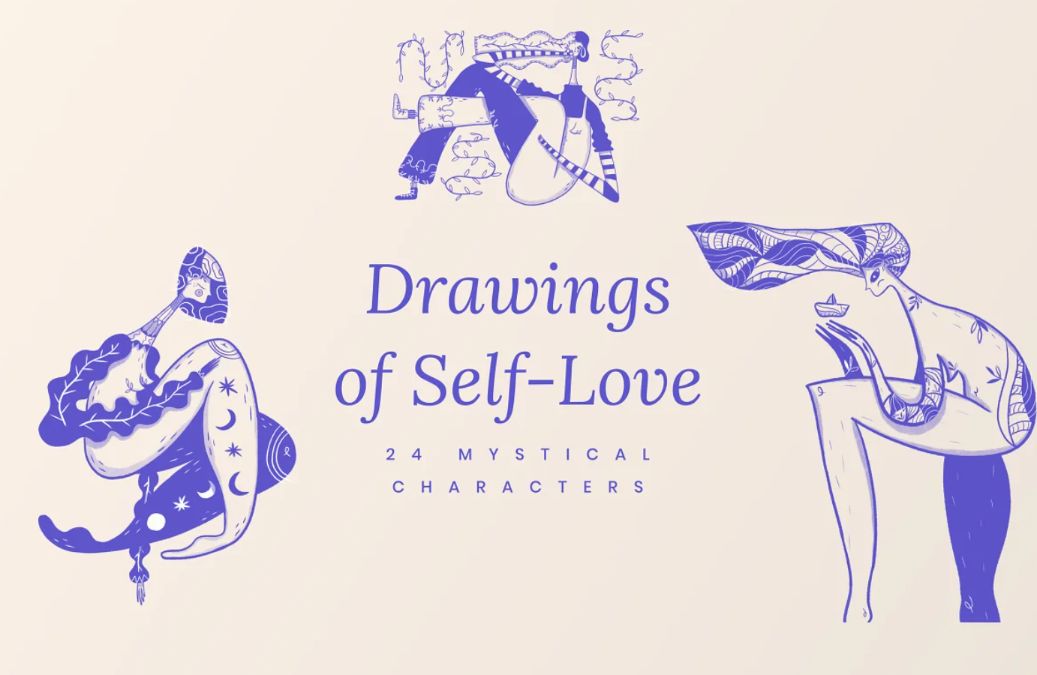 Self Love Vector Illustrations