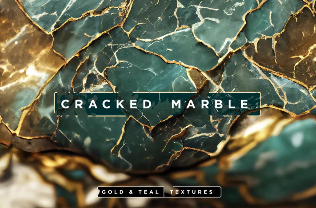 Teal Style Marble Texture
