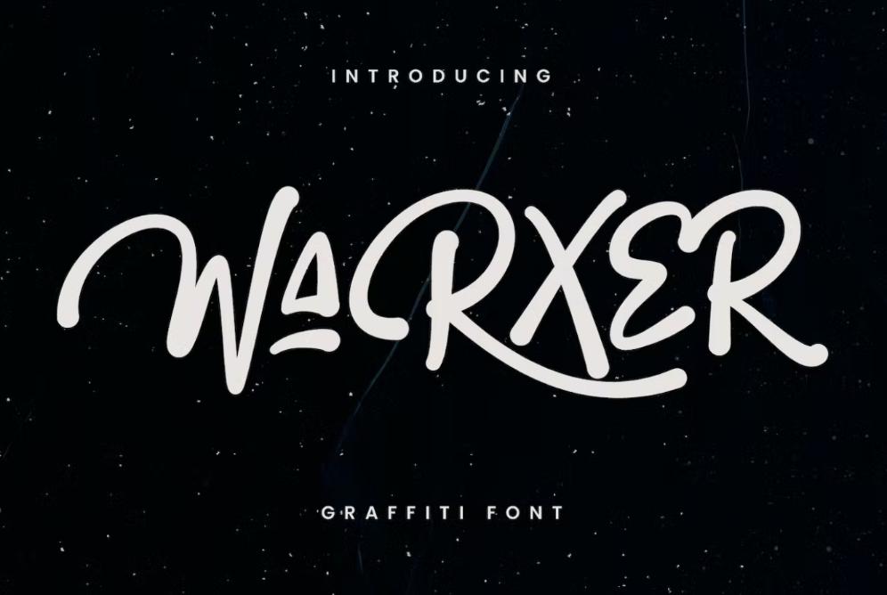 Thin Marker Style Display Typeface