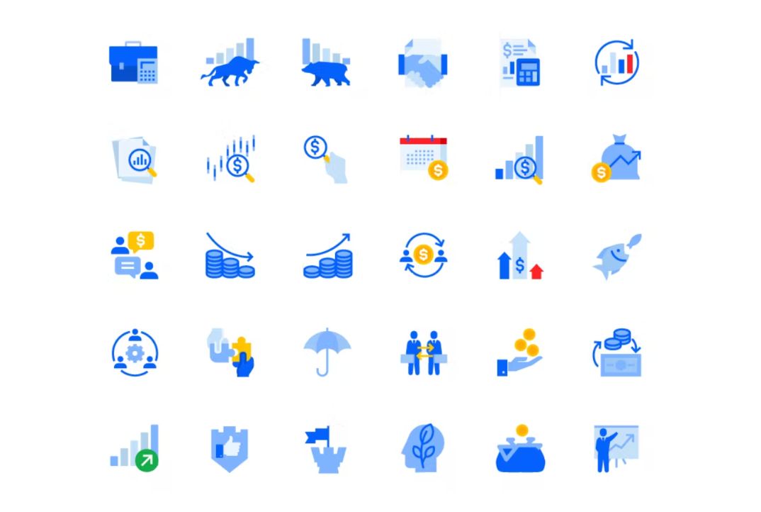 Trading and Investment Icons