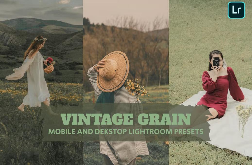 Vintage Grain Lightroom Presets