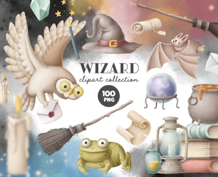 15+ Wizard Illustrations Ai PNG Free Download