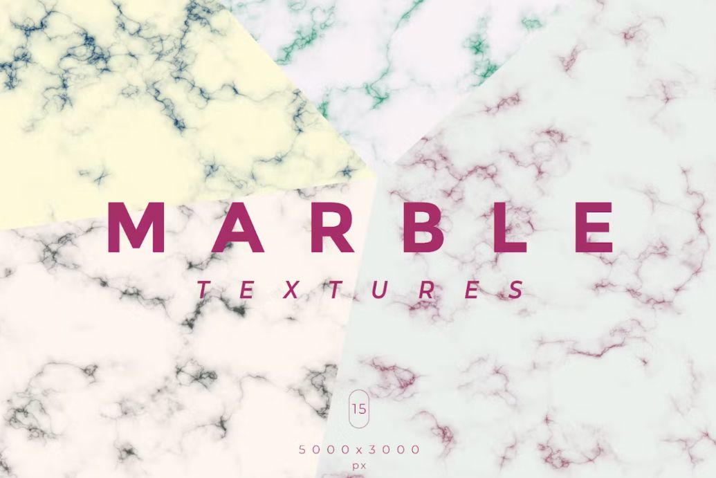 20 Marble Backgrounds Set