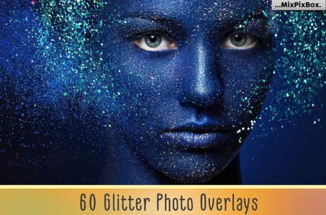 Glitter Photo Overlay