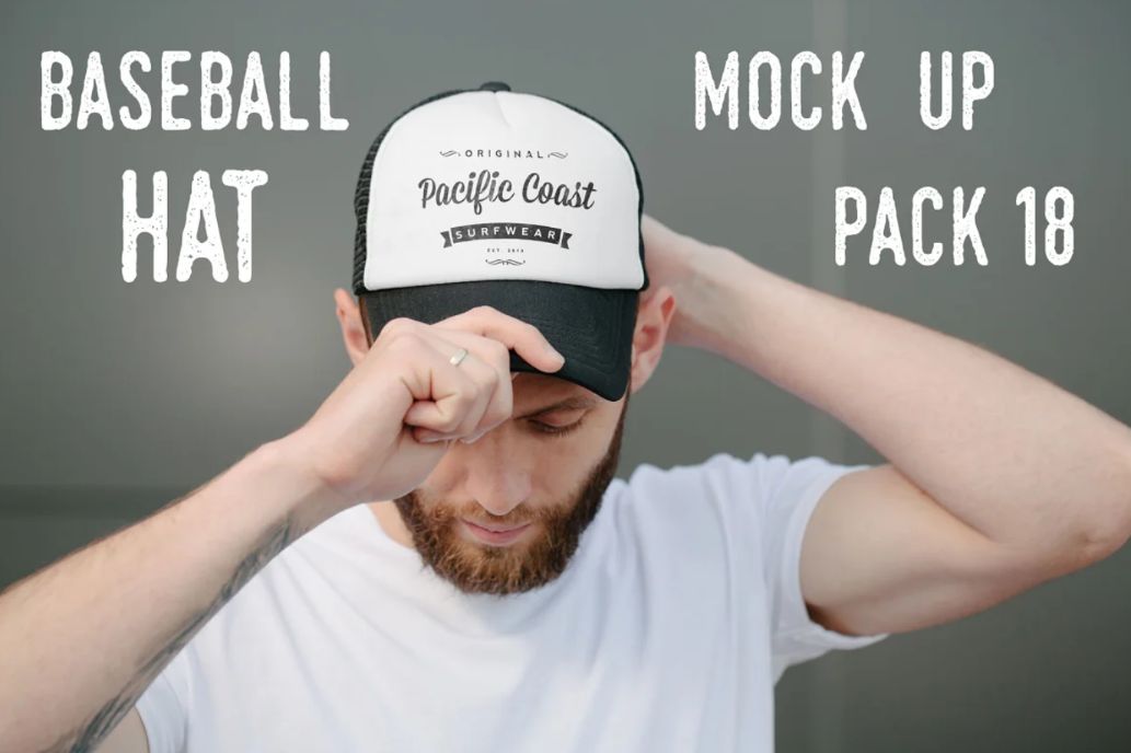 Baseball Hat Mockup PSD