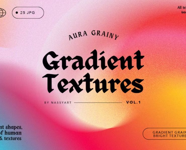 15+ Grainy Gradient Textures PNG JPEG Free