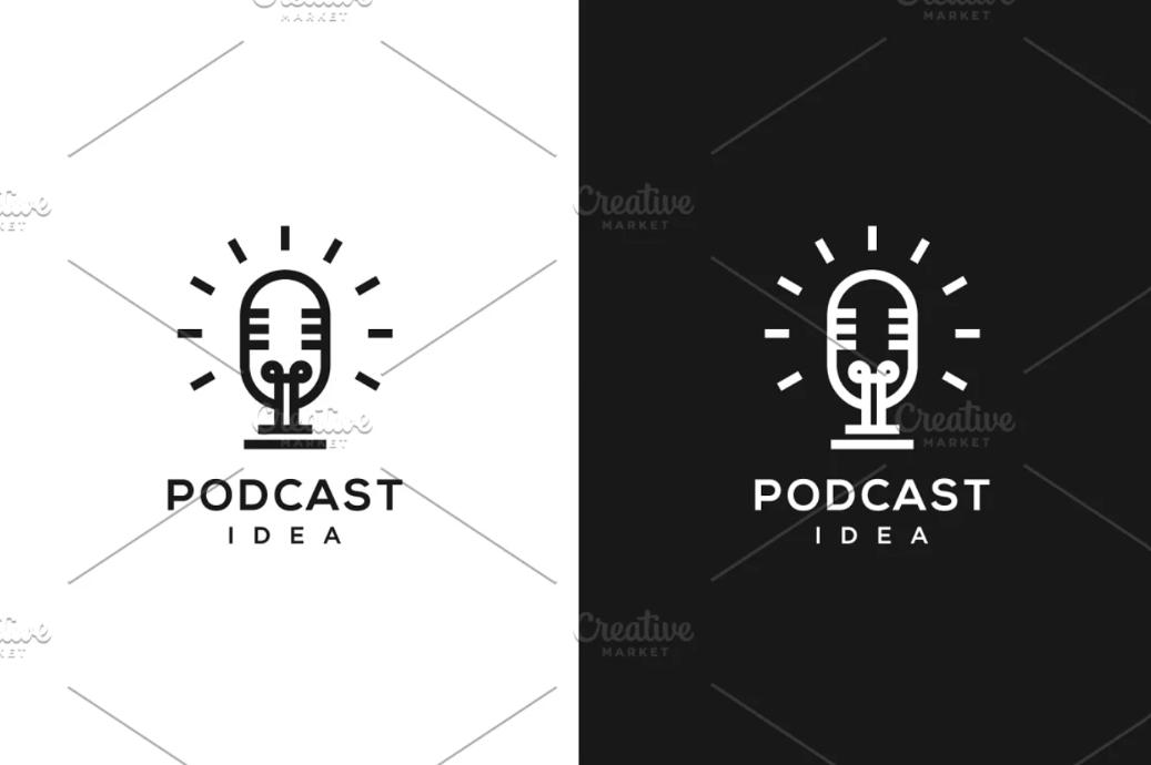 Creative Podcast Logo Design