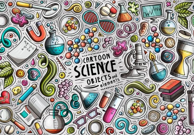 15+ Science Illustration Ai PNG Free Download