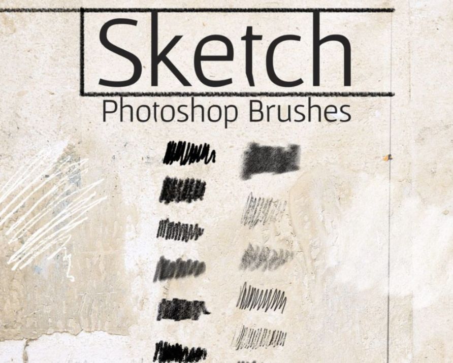 Creative Sketch Photoshop Brushes