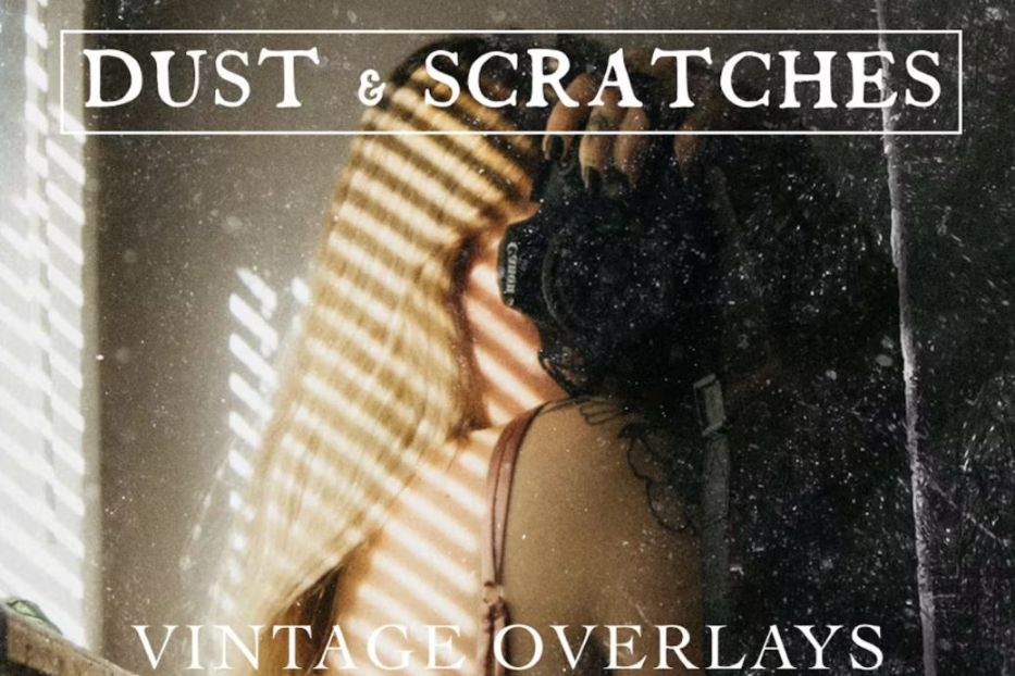 Dust and Scratches Overlays Set