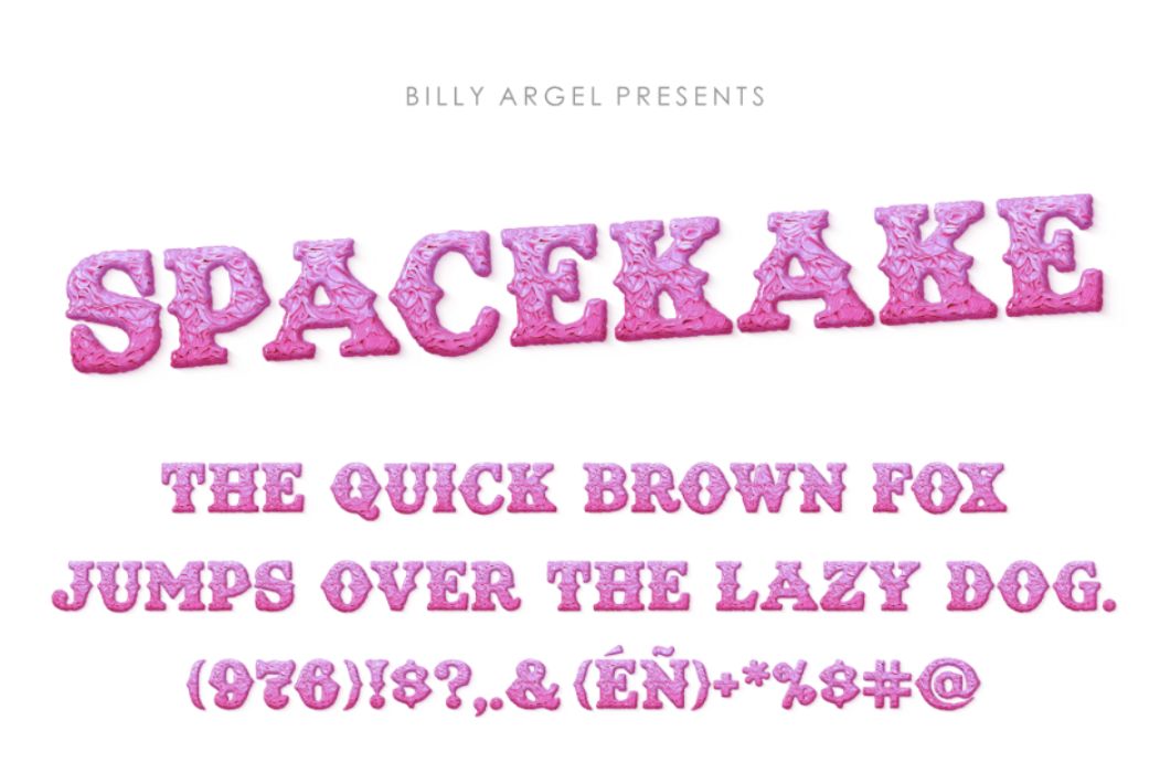 Free 3D Space Font