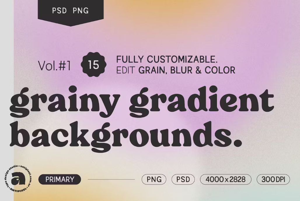 Fully Customizable Gradient Background