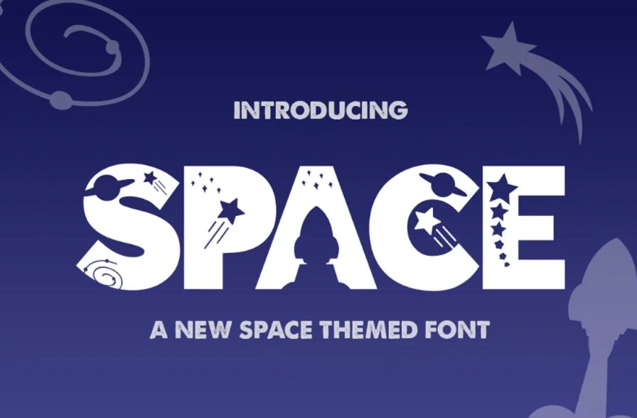 High Quality Space Themed Fonts