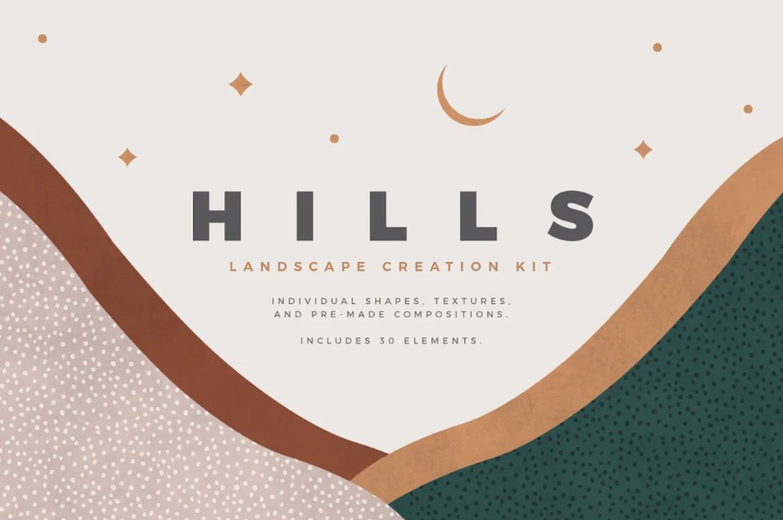 Hills Landscape Creator Kit