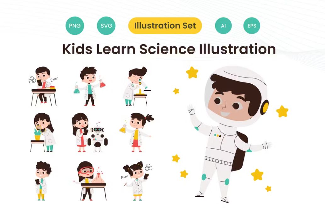 Kids Learning Science