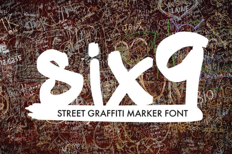Unique Street Graffiti Fonts