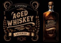 Whiskey Label Fonts