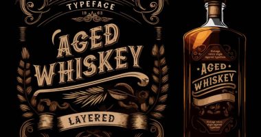 Whiskey Label Fonts