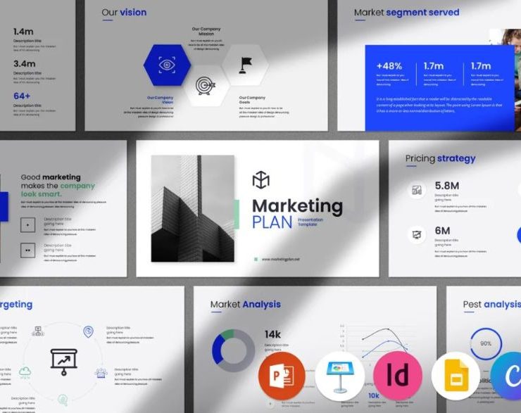 15+ Marketing Plan Presentation Slides Free