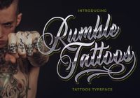 Tattoo Typeface