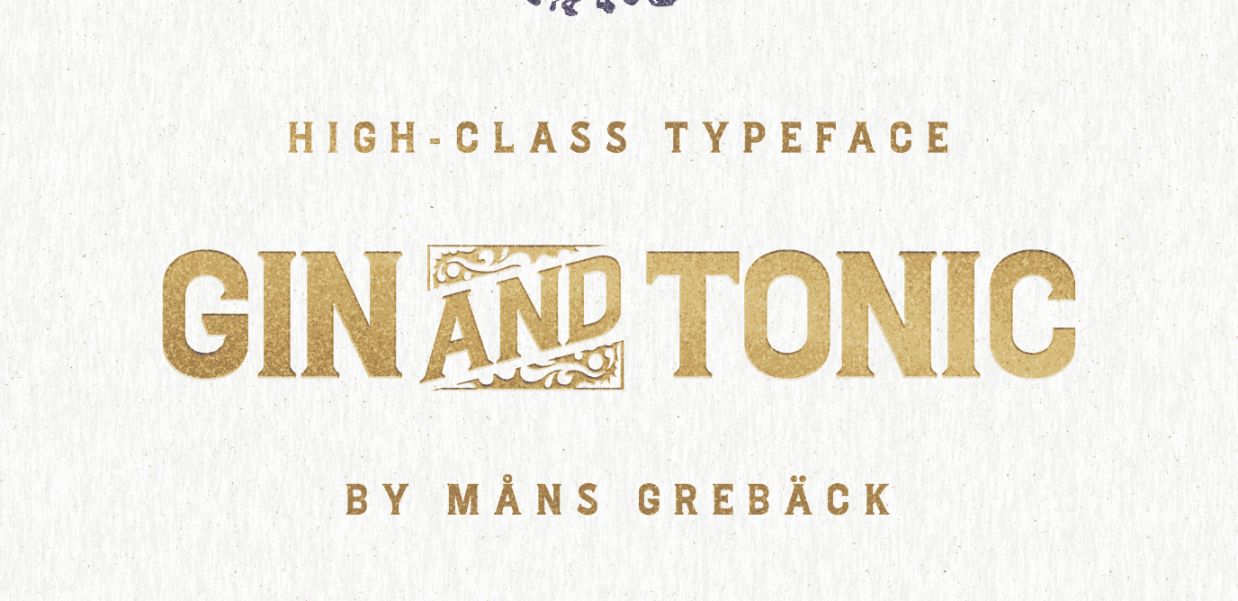 Retro Style Display Font