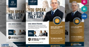 Law Firm Flyer Template