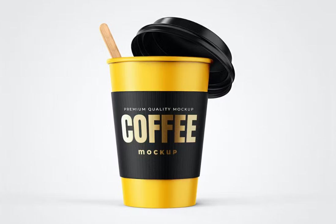 Editable Cup Branding Mockup