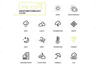 weather forecast icons