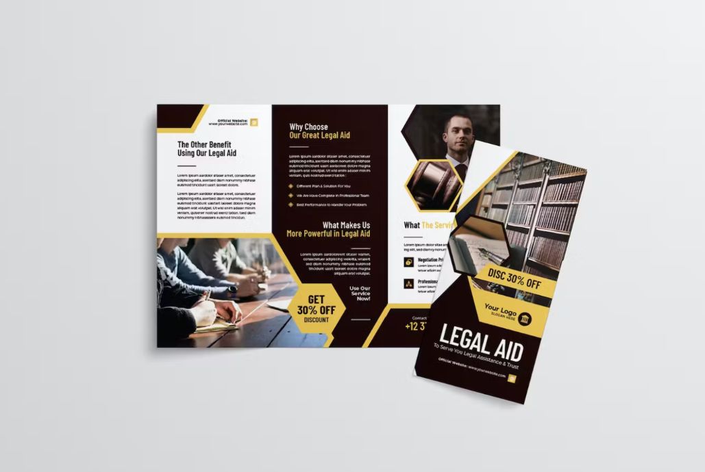 Professional Legal Aid Brochures